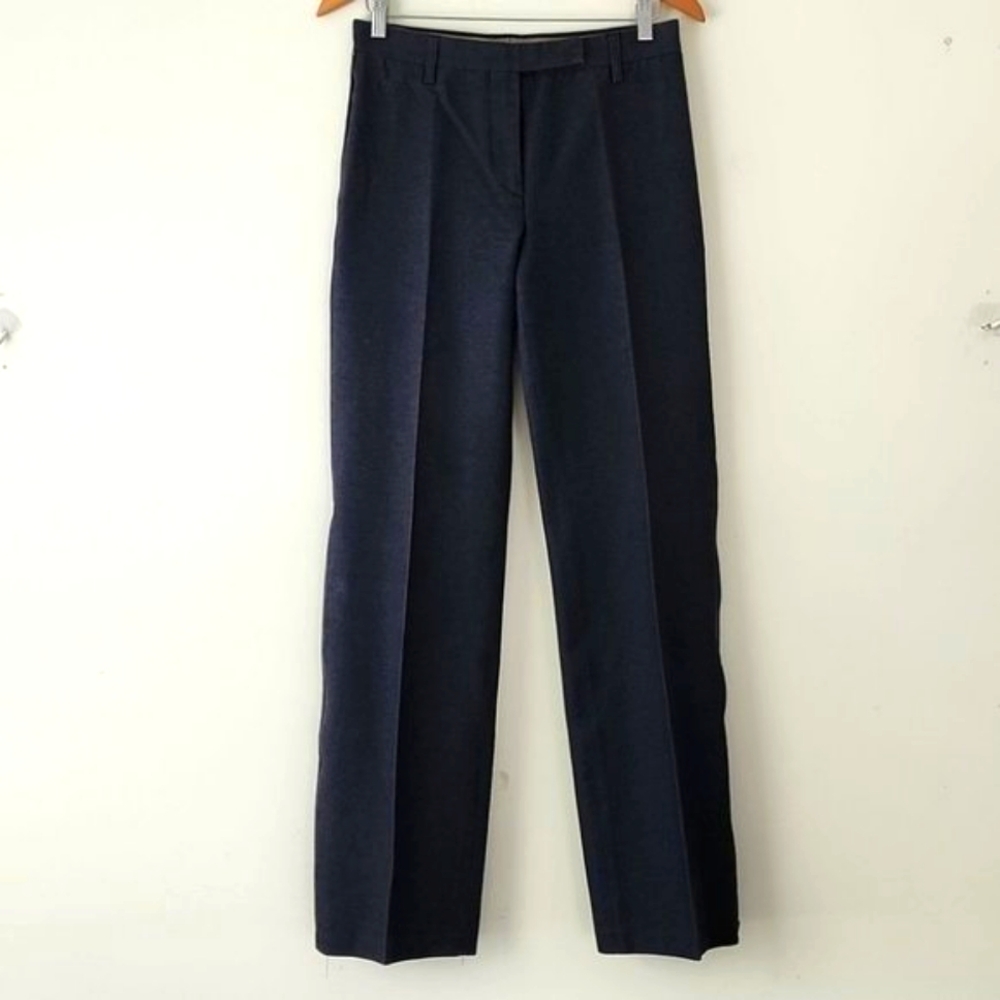 Barbara Bui Initials Washed Black Denim Side Zipper Pants M w28 D4